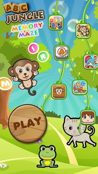 ABC Jungle Memory Maze截图4