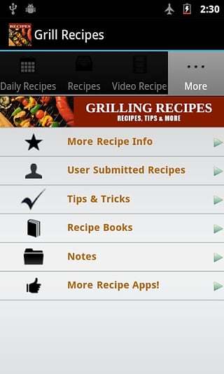 Grill Recipes截图4