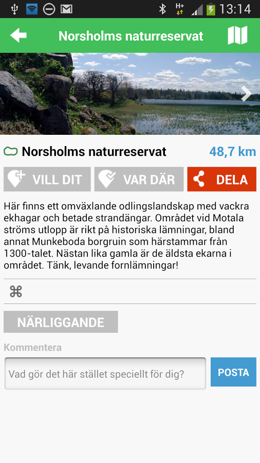 Norrköpings Naturkarta截图4