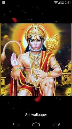 Jai Hanuman 3D Effects Wallpaper截图2