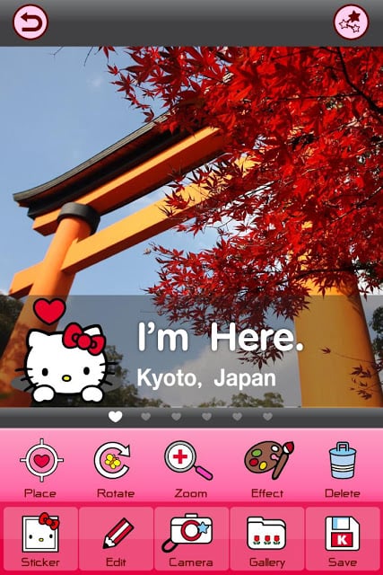 Hello Kitty Photo &amp; Place截图1