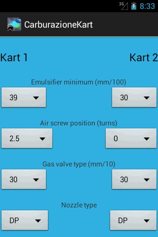 CARBURATION KART截图1