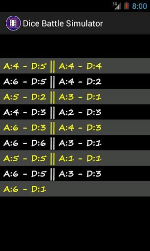 DICE Battle Simulator截图3