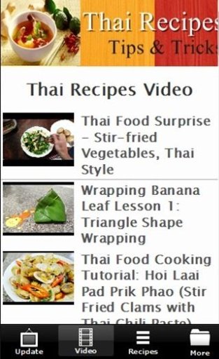 THAI Foods Recipes FREE截图11