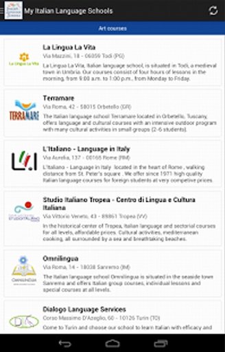 My Italian Language Schools截图3