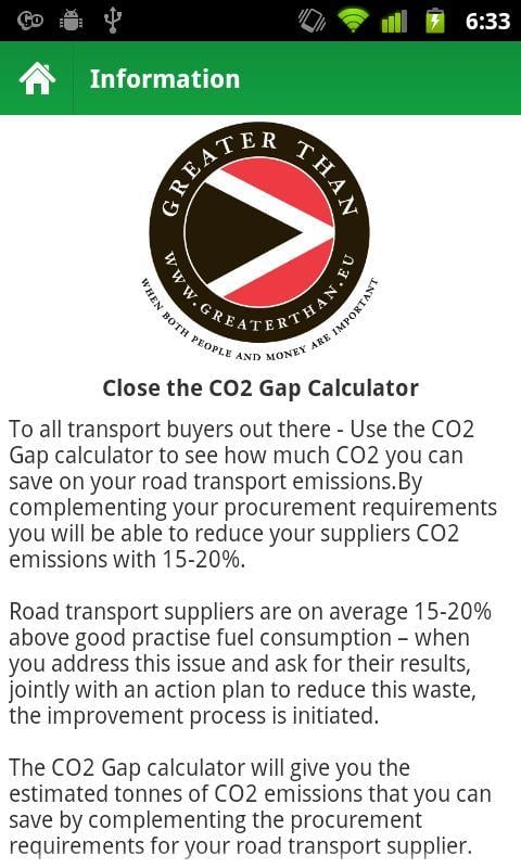 Close CO2 Gap Calculator截图4