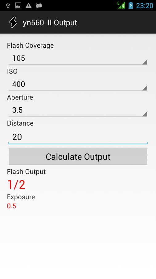 yn560-II Output截图2