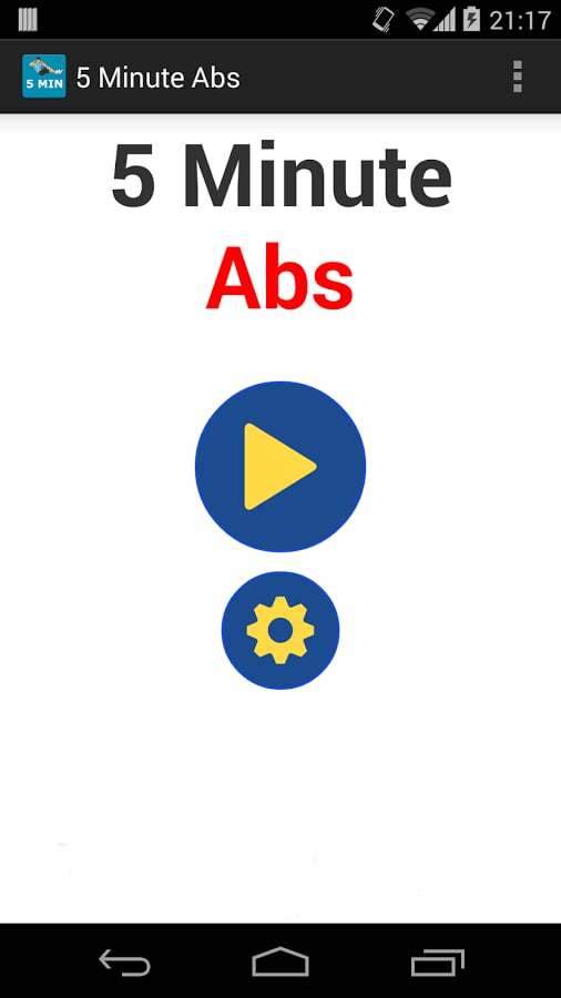 5 Minute ABS Workout rou...截图3