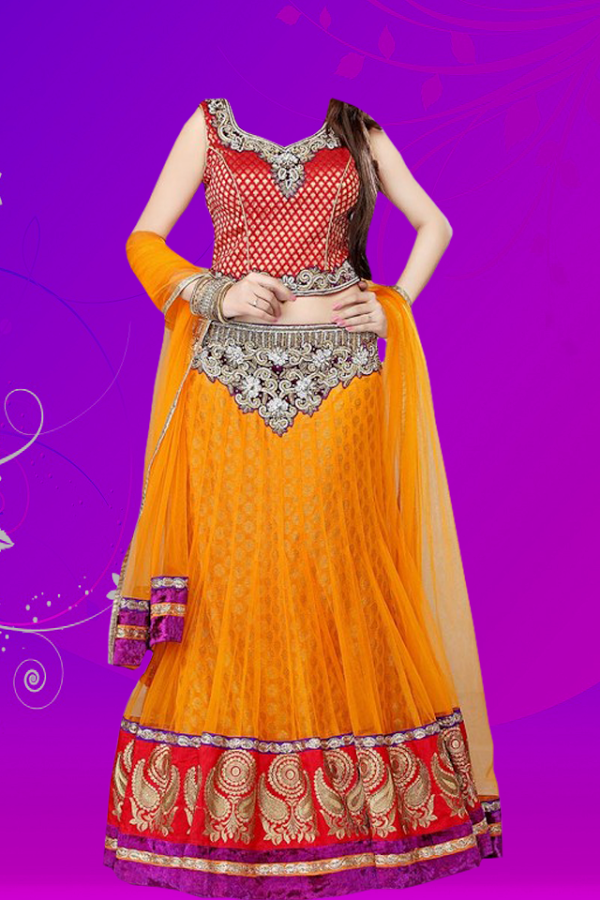 Woman Lengha Choli Suit Photo截图5