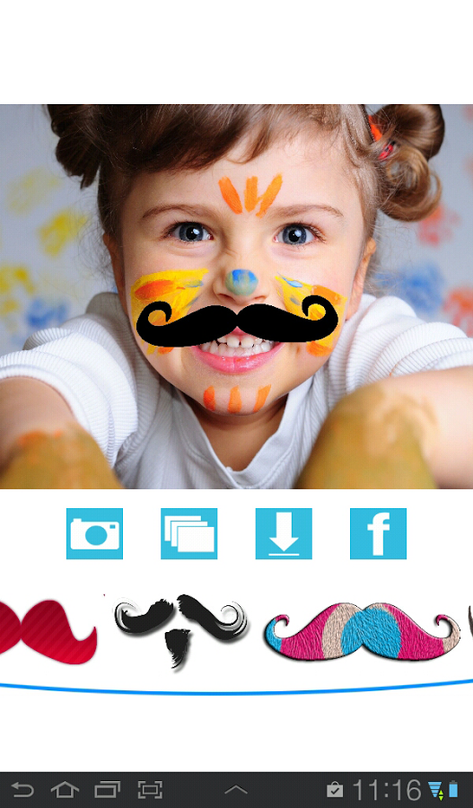 Give me a Mustache Camera截图1