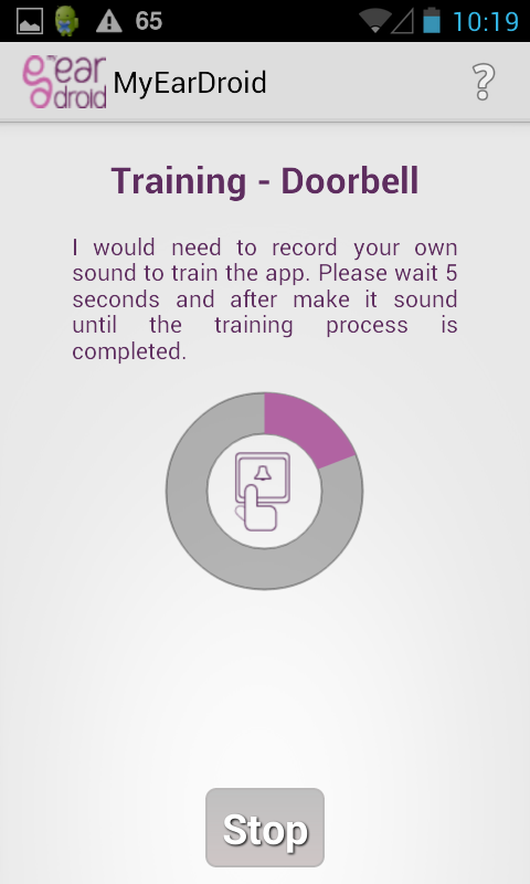 MyEarDroid - Sound Recognition截图3