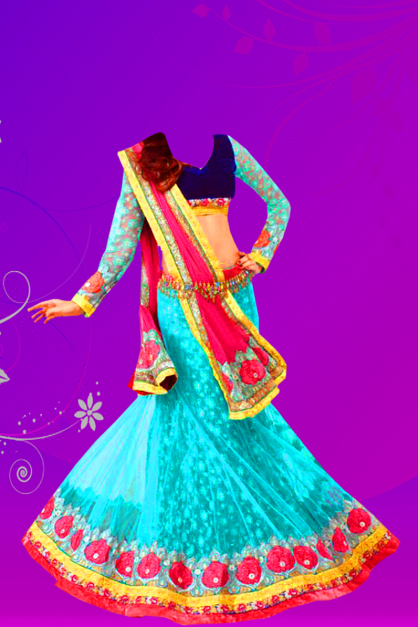 Woman Lengha Choli Suit Photo截图3