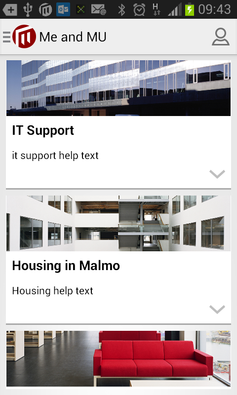 Malmö University Student App截图5