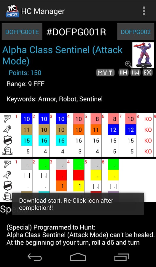 Heroclix Manager Free截图5