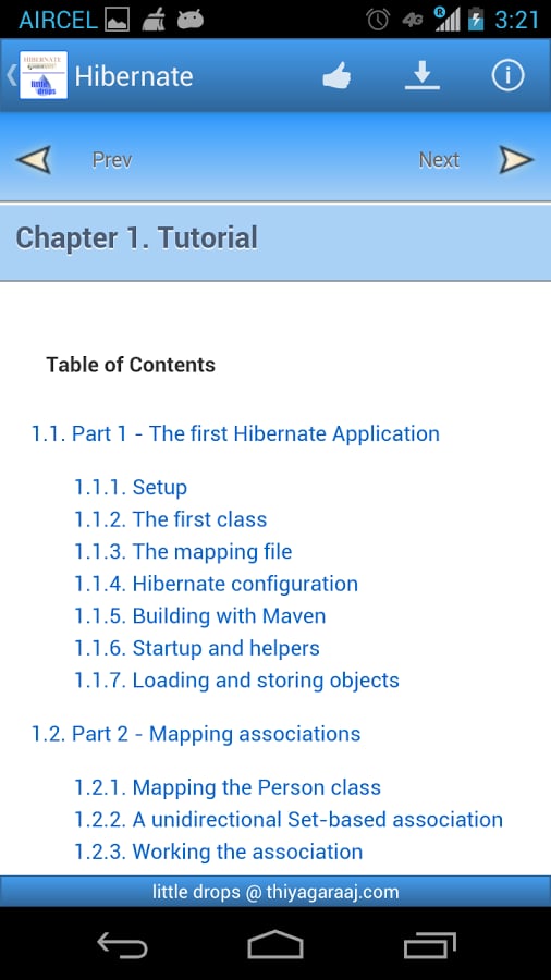 Learn Hibernate (Offline...截图4