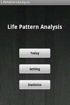 Life Pattern Analysis截图