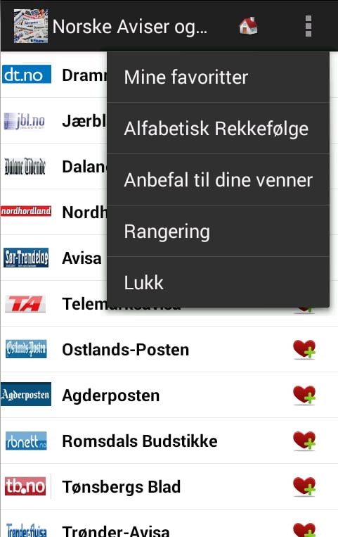 Norske Aviser og Nyheter截图5