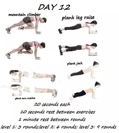 30 Day of FIIT Fitness Workout截图2