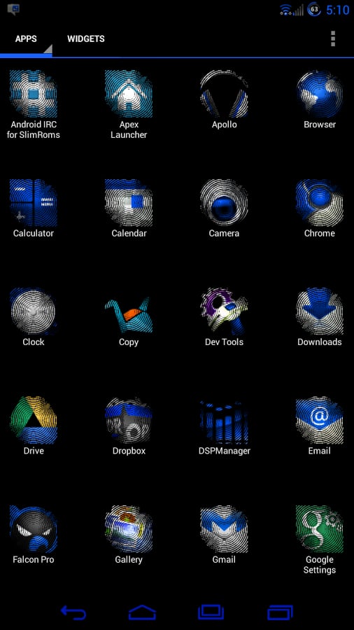 Ripple Icons [Nova+Apex]截图3