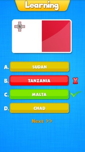 World's National Flags Quiz截图5