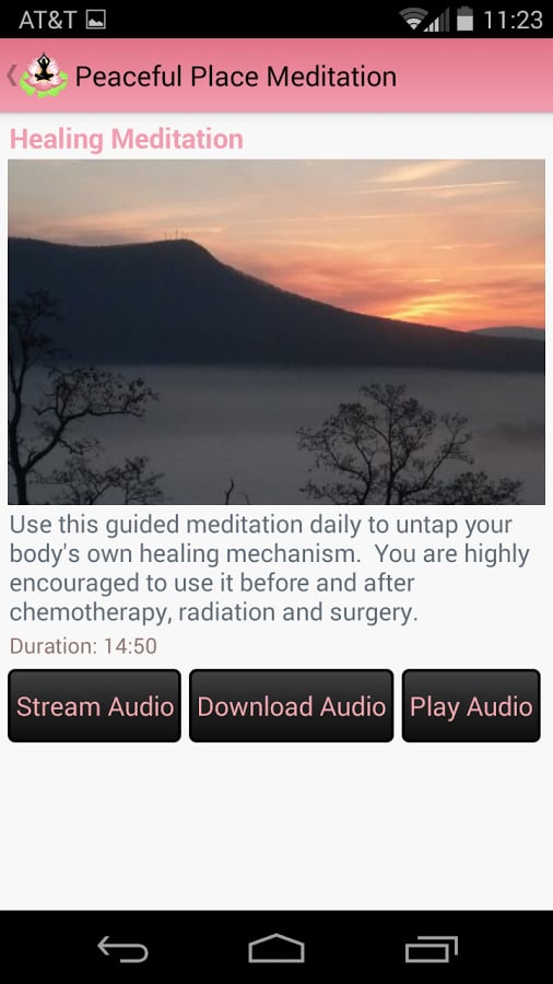 Peaceful Place Meditation Free截图4