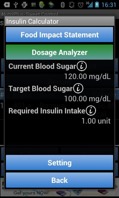 NutriPlus-Sweet Control截图6