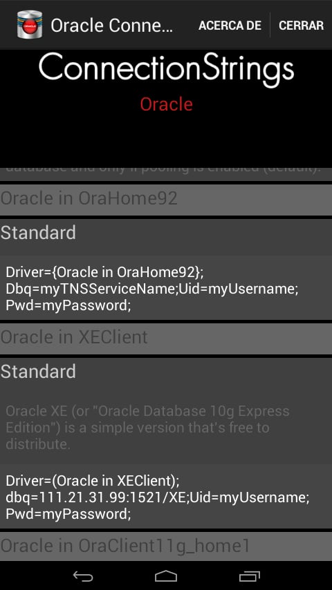 ConnectionStrings Oracle截图5