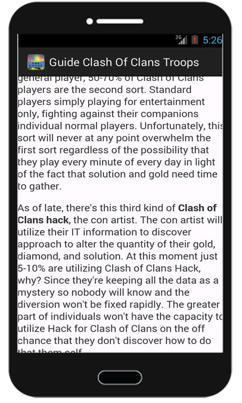 Guide Clash Of Clans Tro...截图2