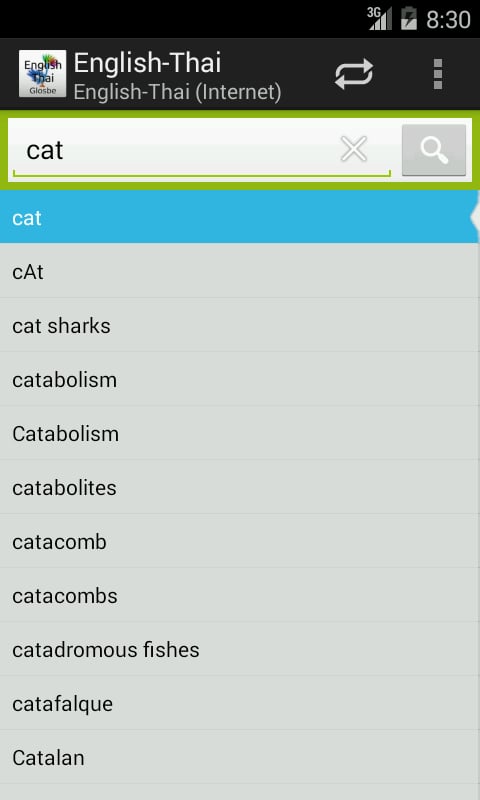 English-Thai Dictionary截图3