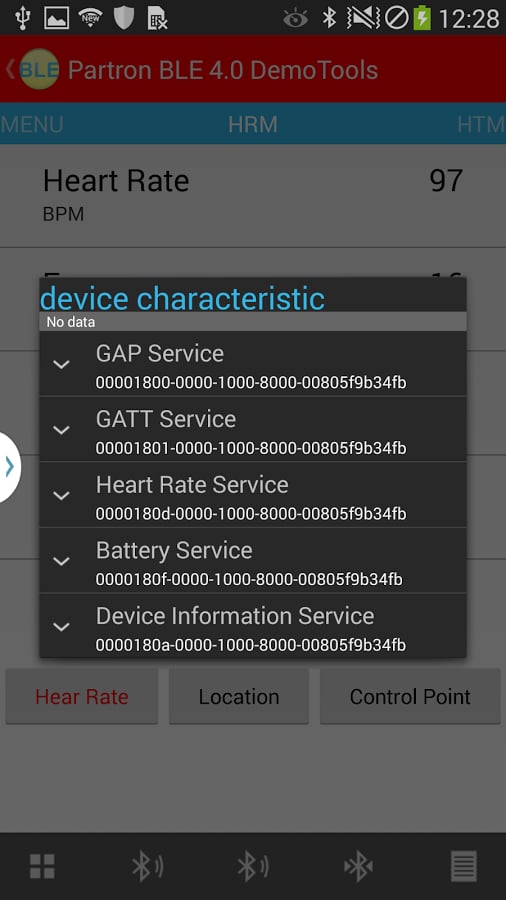 BLE 4.0 DemoTools截图3
