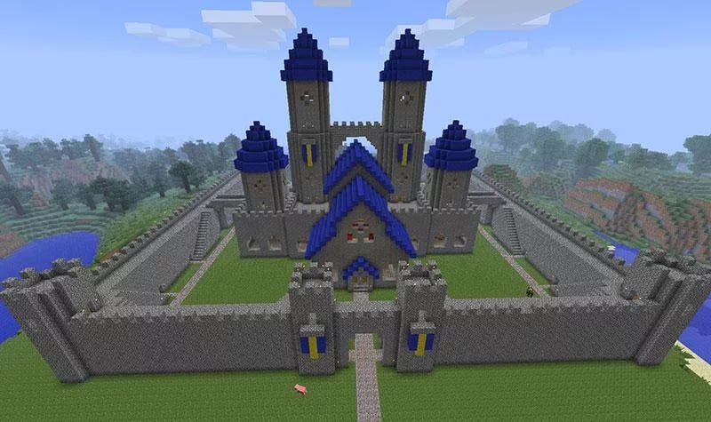 Epic Minecraft Castle截图1