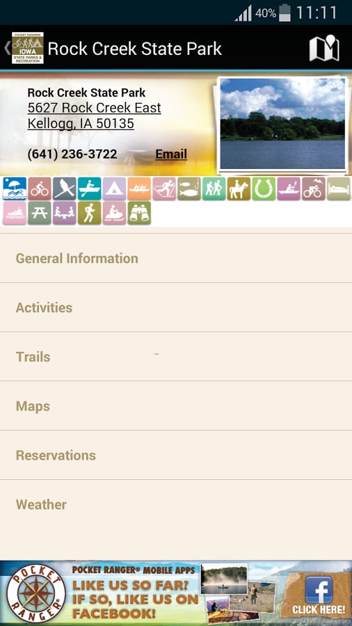 IA State Parks Guide截图3