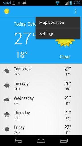 India Weather App截图6