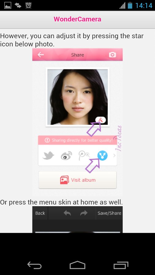 Wonder Camera Beauty EN ...截图4