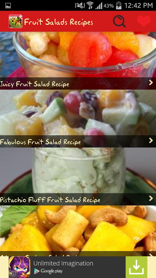 Fruit Salads Recipes截图2