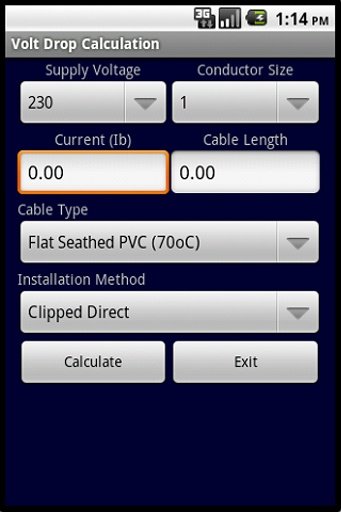 Volt Drop Calculator Pro截图4