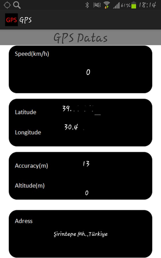 GPS speed截图1