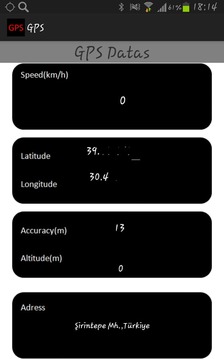 GPS speed截图