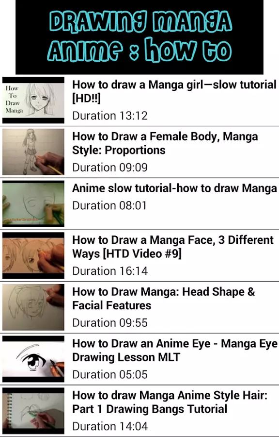 Drawing Manga Anime : How to截图2