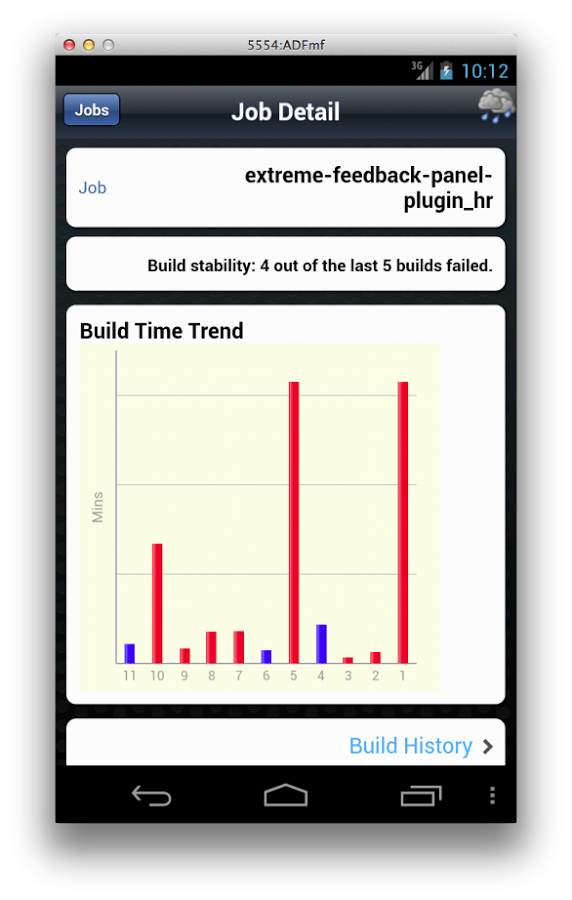 Oracle Hudson Mobile Monitor截图2