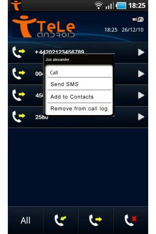 iTeLe SIP VoIP Dialer截图5