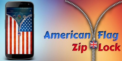 America Zip Screen Lock截图5