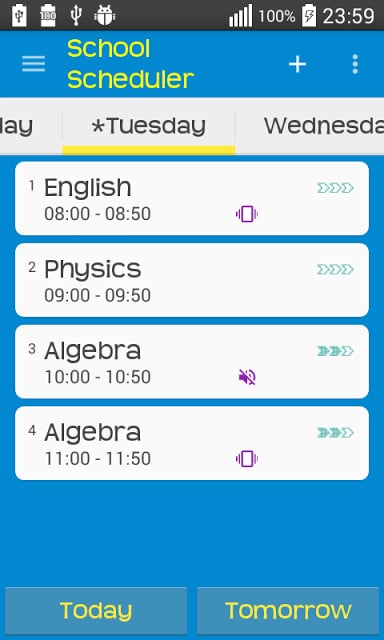 Orar - School Scheduler截图4