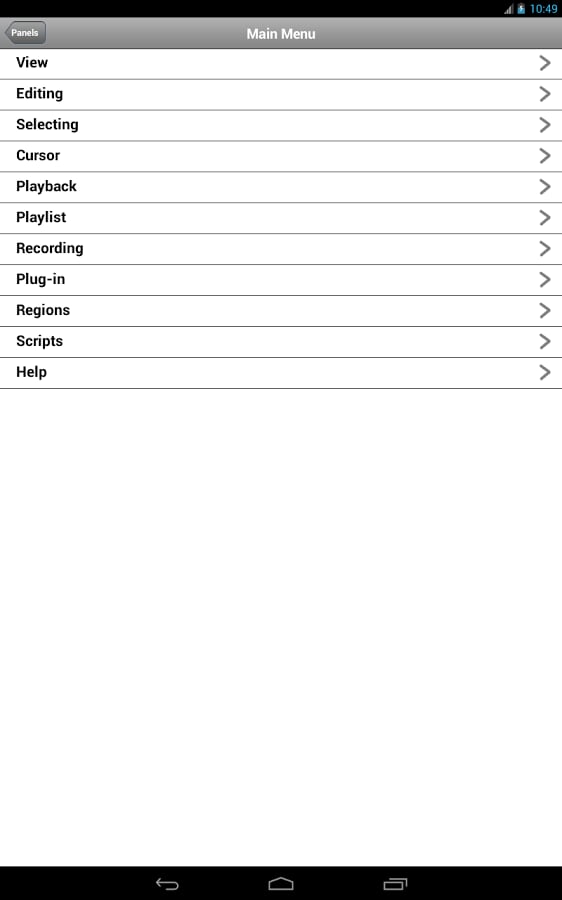 Shortcuts for Sony Acid ...截图3