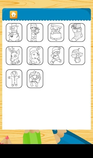 Christmas Coloring and Games截图2