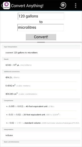 Convert Anything - Units+Stats截图4