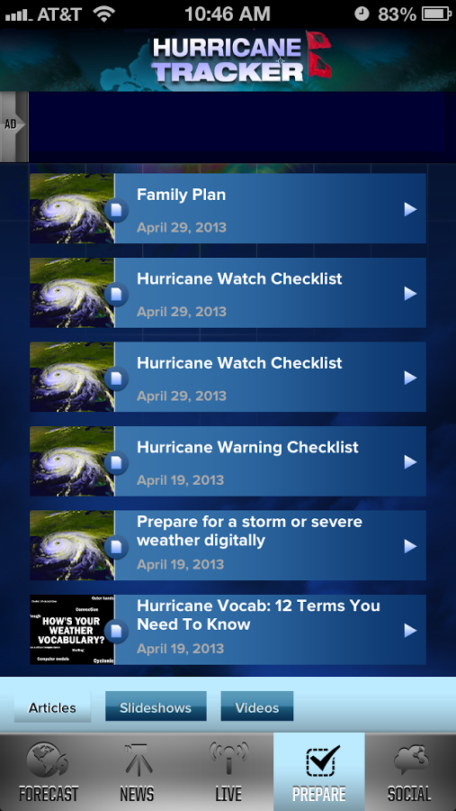 Hurricane Tracker截图4