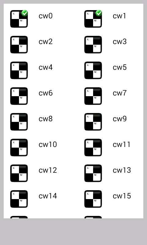 GRE Crossword截图2