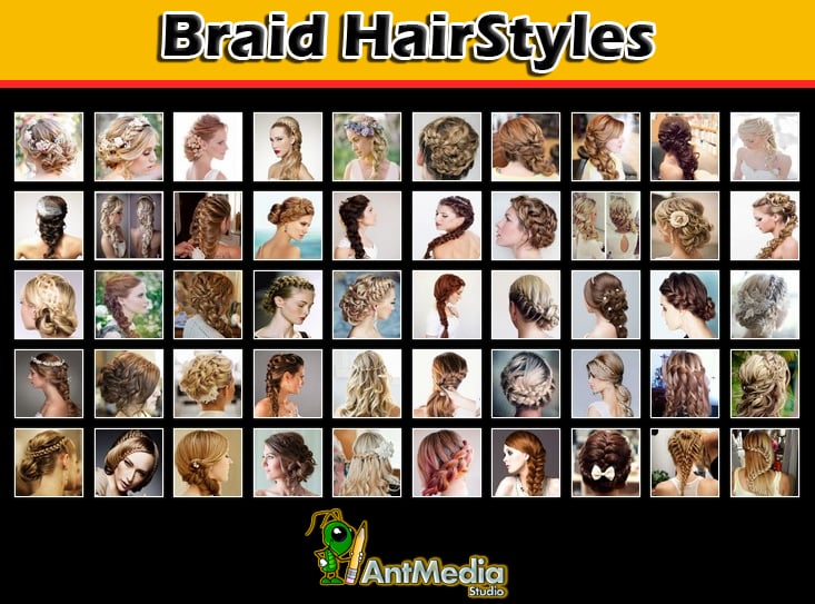 Braid Hair Style Tutorial截图4