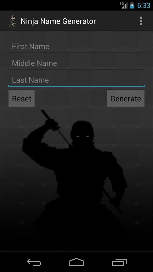 Ninja Name Generator截图4